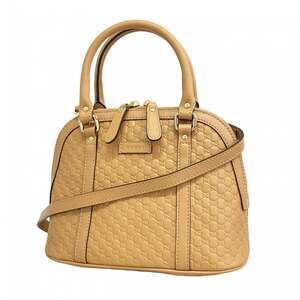 GUCCI Cream Leather Bag